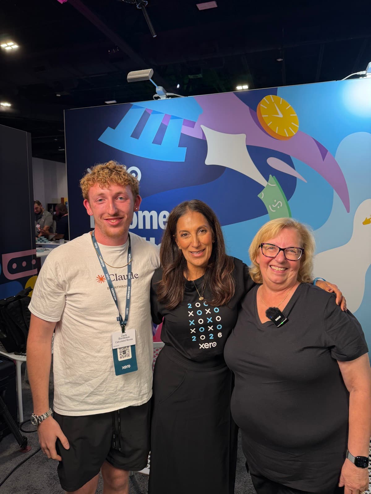 Zack and Donna Bordeaux with Xero CEO Sukhinder Singh Cassidy at Xerocon Denver