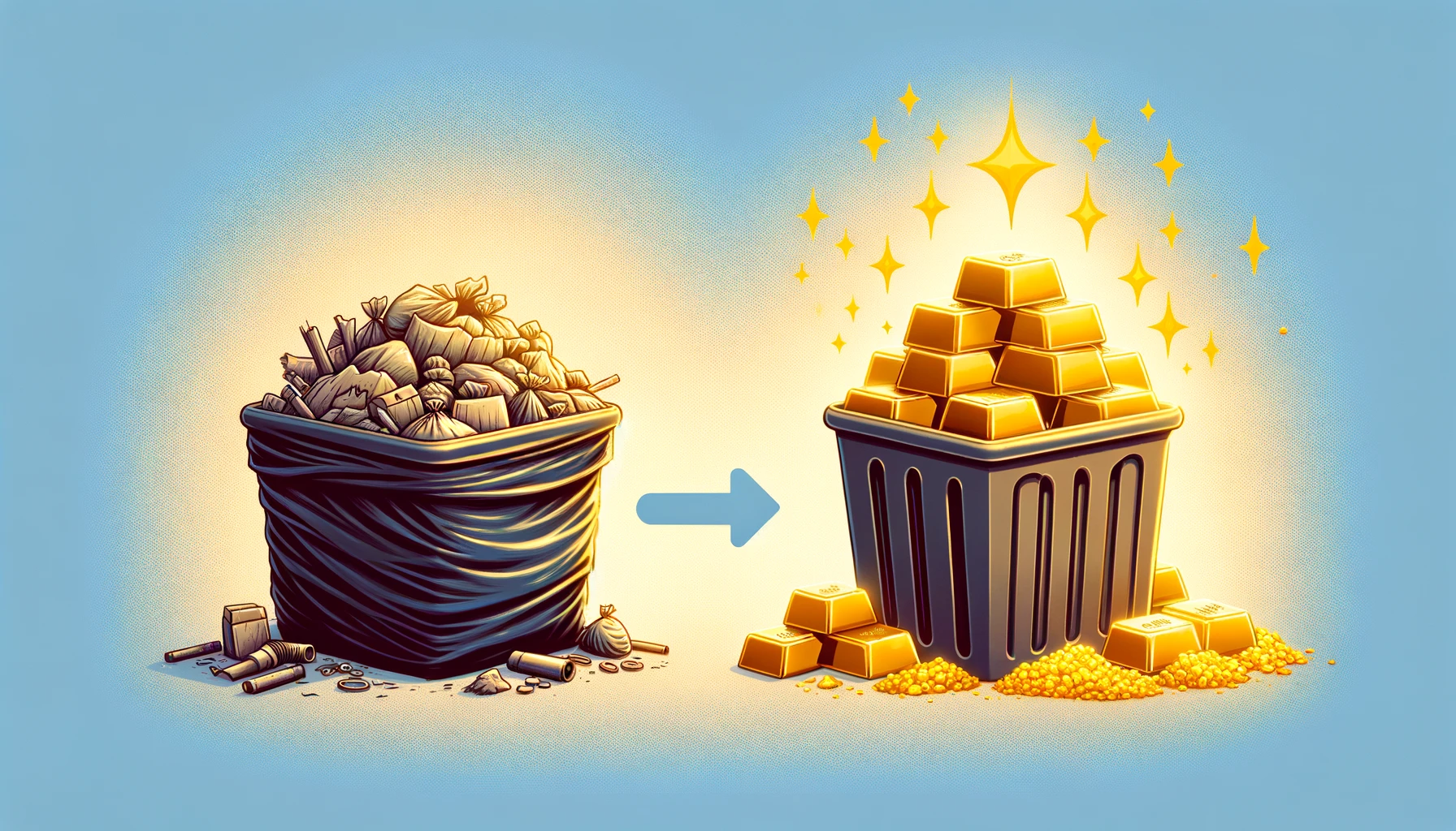 Spinning Garbage Into Gold – Tax-Advantaged Gold
